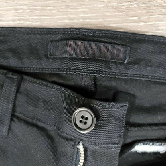 J. Brand Womens 27 Black Denim Jodhpur Riding‎ Skinny Jeans Zip Ankles - Picture 7 of 9